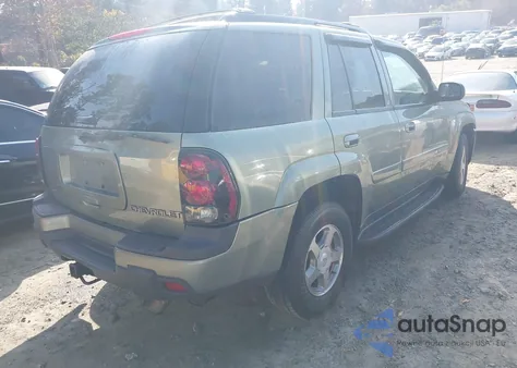 2004 Chevrolet Trailblazer Lt из США, поврежденный, VIN 1GNDS13S242207313